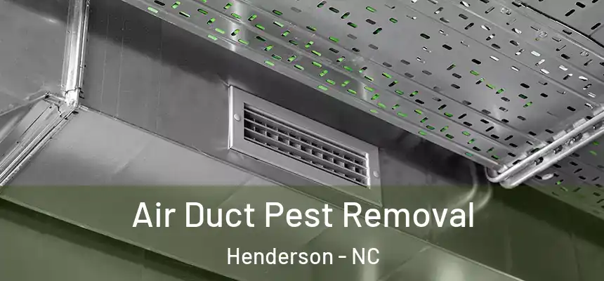  Air Duct Pest Removal Henderson - NC